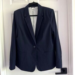 Vince Camuto Women's Blazer - Navy - Size 12